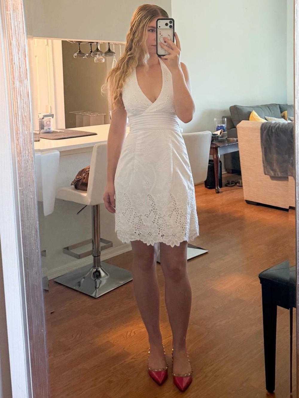 Lilly Pulitzer White Eyelet Dress